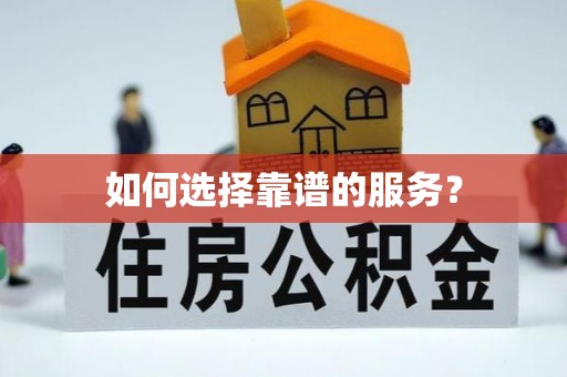 道外如何选择靠谱的服务？