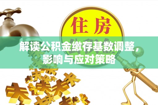 道外解读公积金缴存基数调整，影响与应对策略